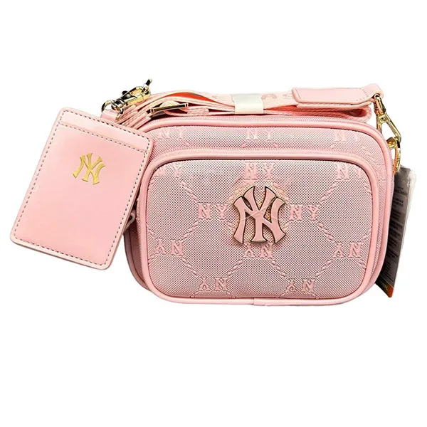 Túi Đeo Chéo Trẻ Em MLB Bag With Card Holder 7ACRMD04N Màu Hồng