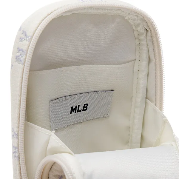 Túi Đeo Chéo Trẻ Em MLB Dia Monogram Mini Crossbag New York Yankees 7ACRMD94N-50IVS Màu Trắng