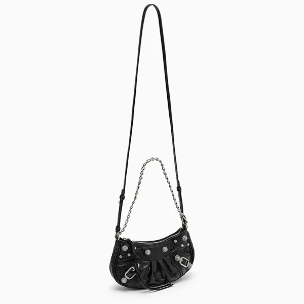 Túi Đeo Vai Nữ Balenciaga Clutch Màu Đen