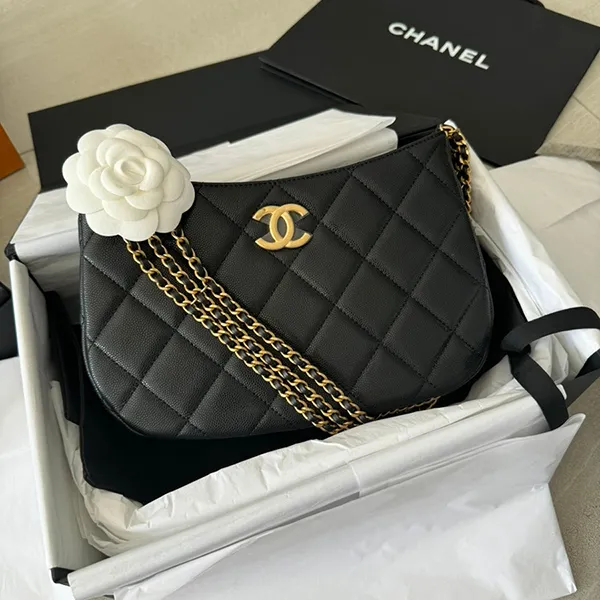 Túi Đeo Vai Nữ Chanel Caviar Màu Đen - Túi xách - Vua Hàng Hiệu