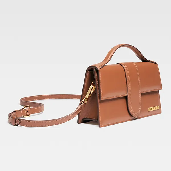 Túi Đeo Vai Nữ Jacquemus Brown Le Grand Bambino 213BA0073072811 Màu Nâu - Túi xách - Vua Hàng Hiệu