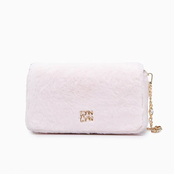 Túi Đeo Vai Nữ Lyn Enid Shoulder Bags LL23WBF047 Màu Hồng Nhạt