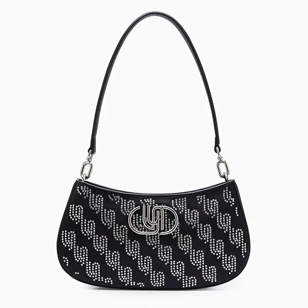 Túi Đeo Vai Nữ Lyn Infinite Meya CT M Shoulder Bags LL23MBF277 Màu Đen