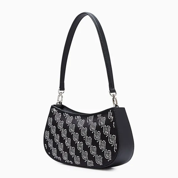 Túi Đeo Vai Nữ Lyn Infinite Meya CT M Shoulder Bags LL23MBF277 Màu Đen