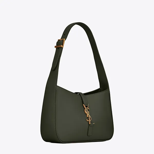 Túi Đeo Vai Nữ Yves Saint Laurent YSL Smooth Leather Màu Xanh Rêu