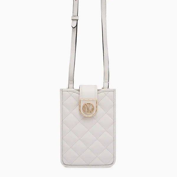 Túi Đựng Điện Thoại Nữ Lyn Gambridge Mobile Pocket Wallets On Chain LL23FWF091 White Màu Trắng - Túi xách - Vua Hàng Hiệu