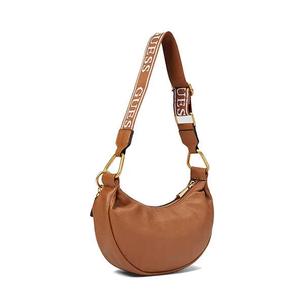 Túi Xách Nữ Guess Hobo Woman's Handbags Natalya Mini Màu Nâu - Túi xách - Vua Hàng Hiệu
