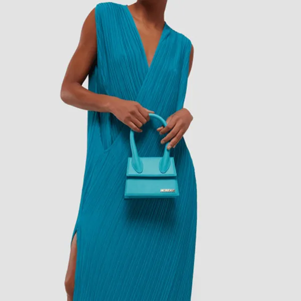 Túi Xách Nữ Jacquemus Le Chiquito Moyen Màu Xanh Blue - Túi xách - Vua Hàng Hiệu