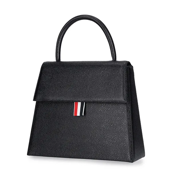 Túi Xách Tay Nữ Thom Browne Trapeze Top Handle Bag UAG053A 00198 Màu Đen