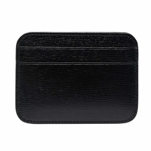 Ví Đựng Thẻ Balenciaga Gossip Logo Plaque Cardholder In Black Màu Đen