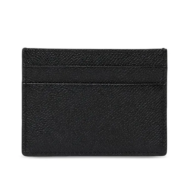 Ví Đựng Thẻ Burberry Grainy Leather TB Card Case 80626621 Màu Đen