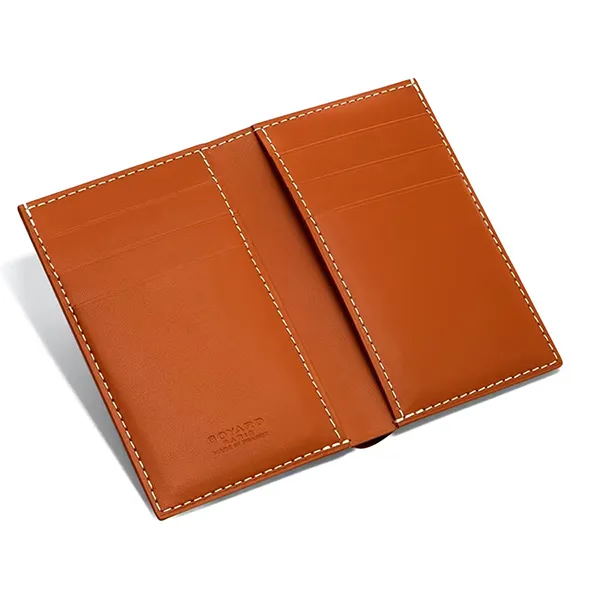 Ví Unisex Goyard Saint Pierre Card Holder Màu Đen Cam - Túi xách - Vua Hàng Hiệu