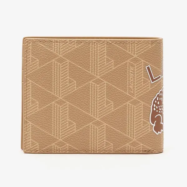 Ví Lacoste Men's The Blend Heritage Money Pieces NH4137BG Màu Nâu