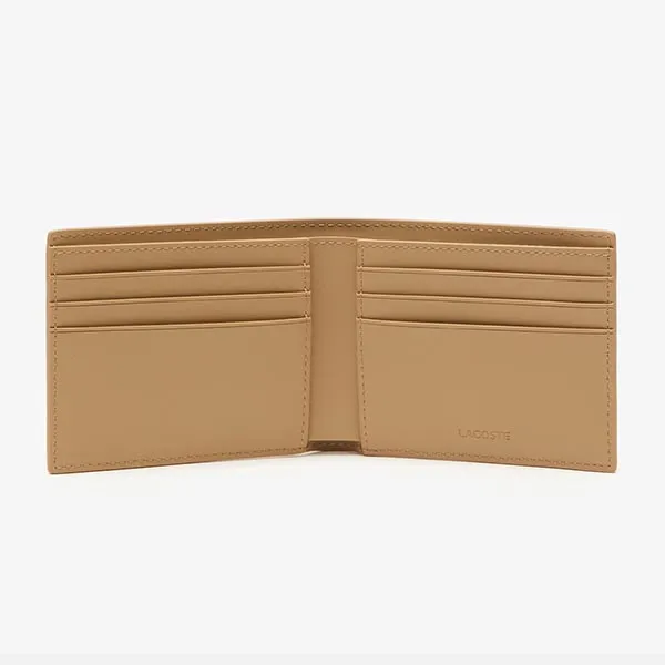 Ví Lacoste Men's The Blend Heritage Money Pieces NH4137BG Màu Nâu