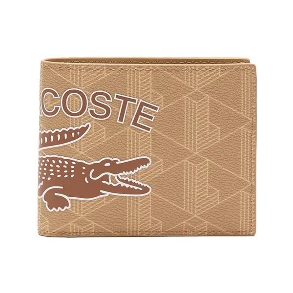 Ví Lacoste Men's The Blend Heritage Money Pieces NH4137BG Màu Nâu
