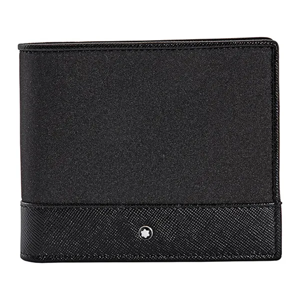 Ví Montblanc Sartorial Jet 8cc Wallet- Black Màu Đen