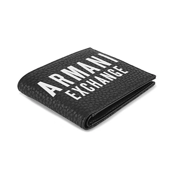 Ví Nam Armani Exchange Bi-Fold Wallet 958097 Màu Đen