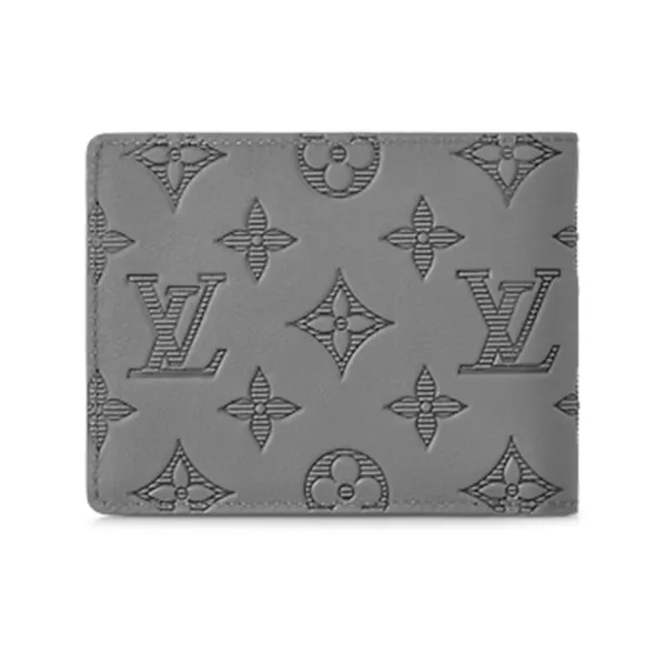 Ví Nam Louis Vuitton LV Multiple Wallet M81383 Màu Xám