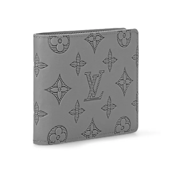 Ví Nam Louis Vuitton LV Multiple Wallet M81383 Màu Xám