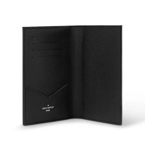 Ví Nam Louis Vuitton LV Passport Cover N64411 Màu Xám/Đen - Túi xách - Vua Hàng Hiệu