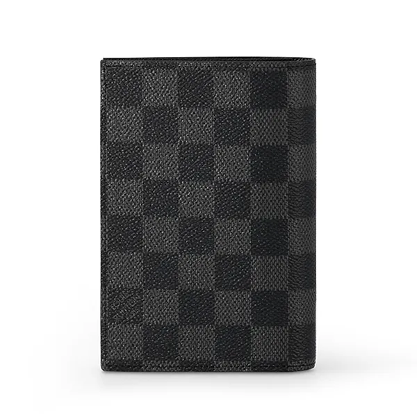 Ví Nam Louis Vuitton LV Passport Cover N64411 Màu Xám/Đen - Túi xách - Vua Hàng Hiệu