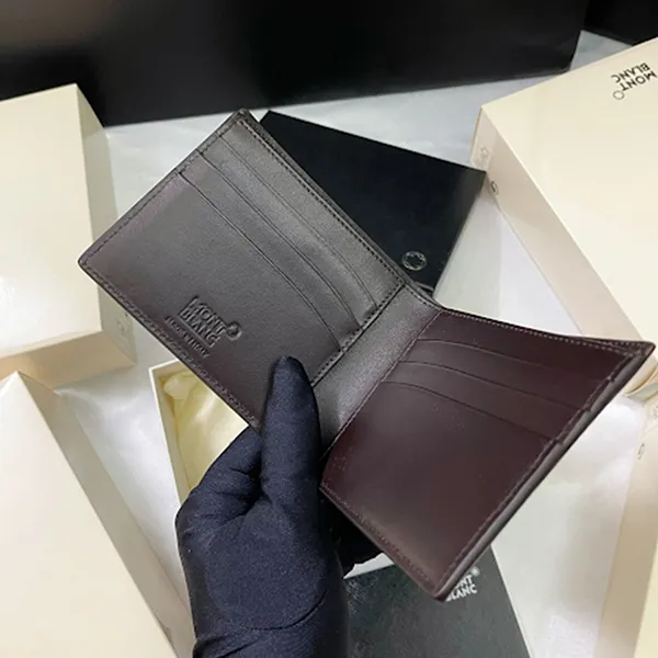 Ví Nam Montblanc Wallet MB Màu Đen - Túi xách - Vua Hàng Hiệu