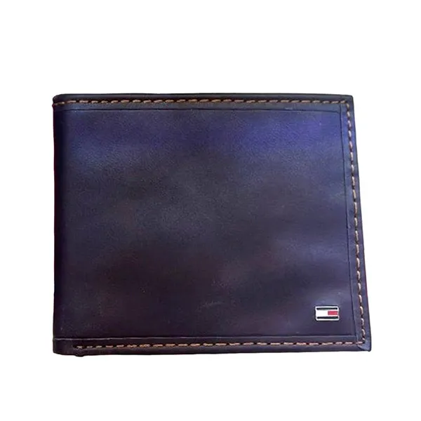 Ví Nam Tommy Hilfiger Logo 31HP220110 Màu Xanh Đậm