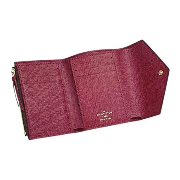 Ví Nữ Louis Vuitton LV Victorine Wallet Monogram Fuchsia Pink Màu Nâu - Túi xách - Vua Hàng Hiệu