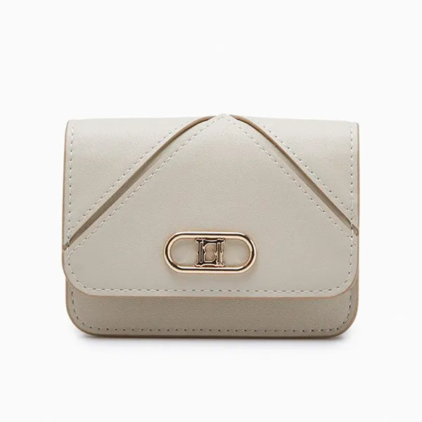 Ví Nữ Lyn Amanda Card Holder Wallets LL23FWF101 Beige Màu Be