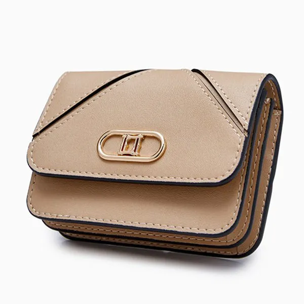 Ví Nữ Lyn Amanda Card Holder Wallets LL23FWF101 Brown Màu Nâu