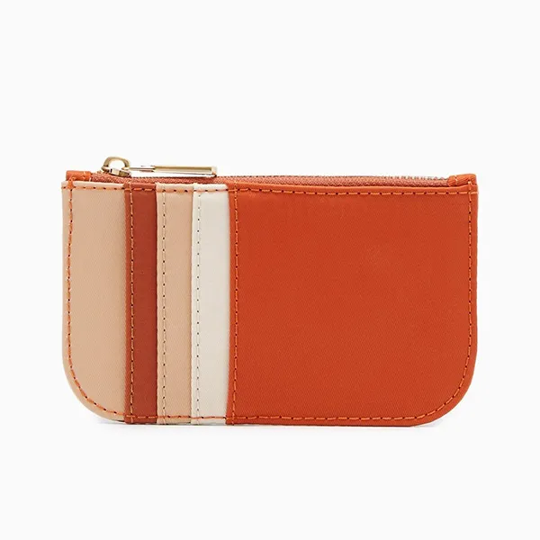 Ví Nữ Lyn Ceelo Card Holder Wallets LL23FWF069 Orange Màu Cam