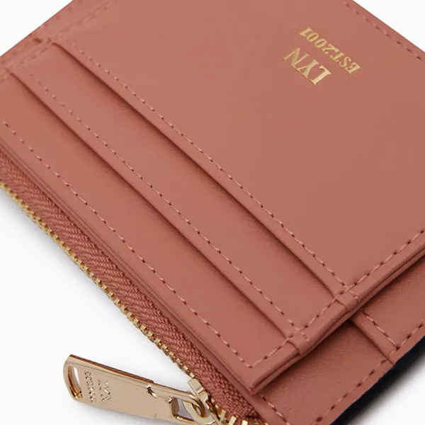 Ví Nữ Lyn Gambridge Card Pocket Wallets LL23FWF092 Orange Màu Cam Đất