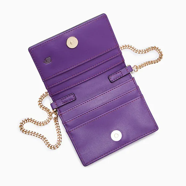 Ví Nữ Lyn Infinite Meya Em Card Case Wallets LL23MWF105 Màu Tím