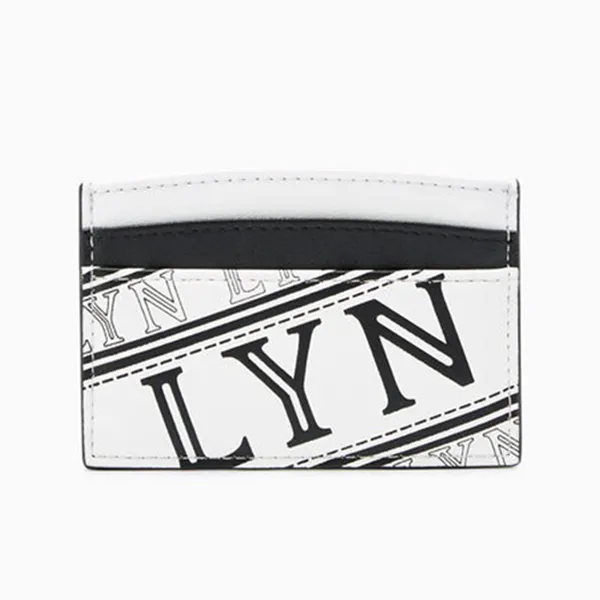 Ví Nữ Lyn Lynsay Card Holder Wallets LL23FWF094 Black Màu Trắng Đen