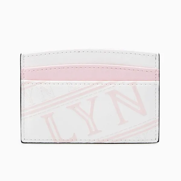 Ví Nữ Lyn Lynsay Card Holder Wallets LL23FWF094 Pink Màu Trắng Hồng