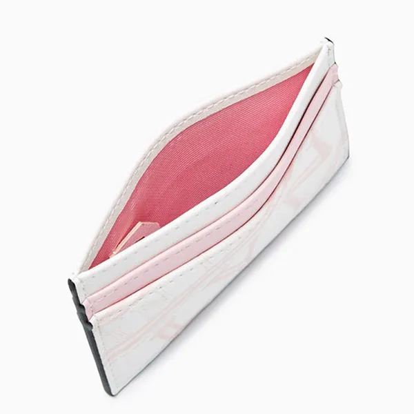 Ví Nữ Lyn Lynsay Card Holder Wallets LL23FWF094 Pink Màu Trắng Hồng