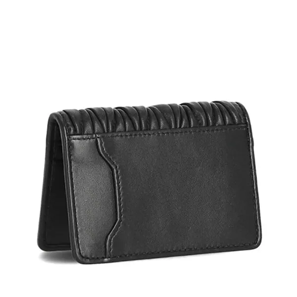 Ví Nữ Miu Miu Matelassé Nappa Leather Card Holder Màu Đen - Túi xách - Vua Hàng Hiệu