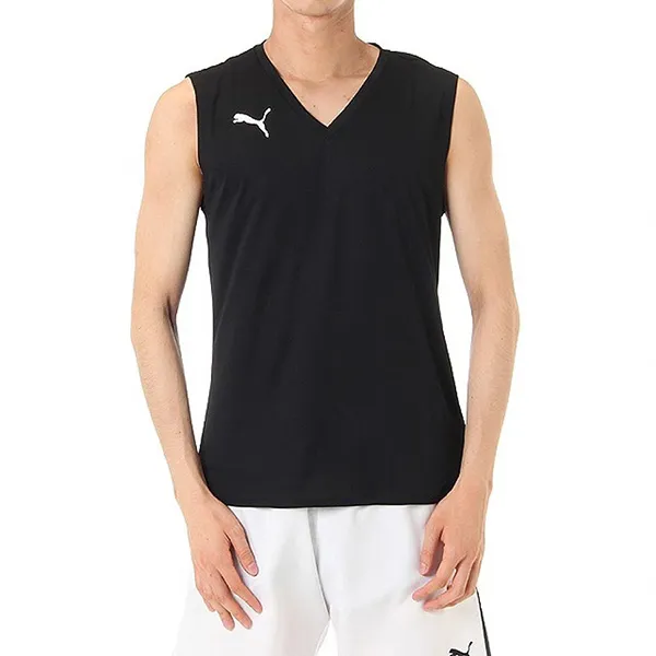 Áo Ba Lỗ Nam Puma Men's Soccer Futsal Sleeveless 655277 Màu Đen Size S - Thời trang - Vua Hàng Hiệu