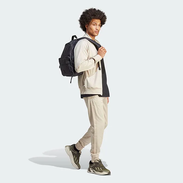 Áo Bomber Adidas Track Top Graphic Monogram SST IJ5688 Màu Be