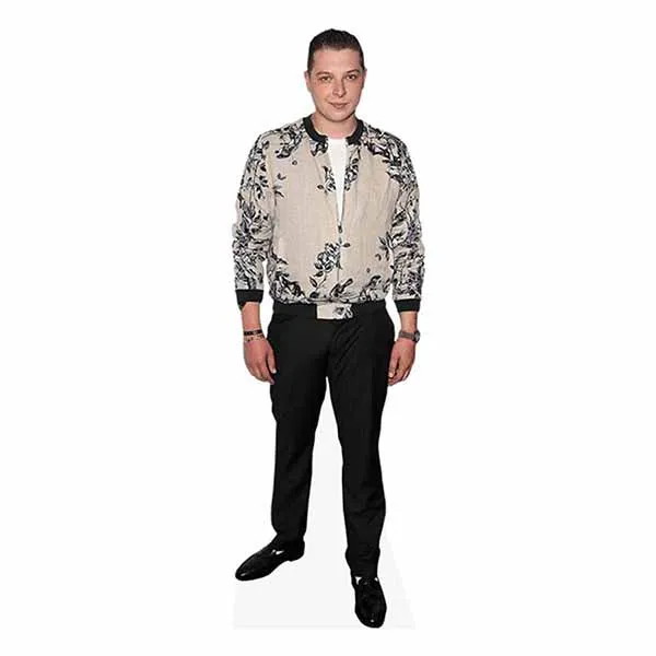 Áo Bomber Nam Dolce & Gabbana D&G Bird Print Jacket Màu Be