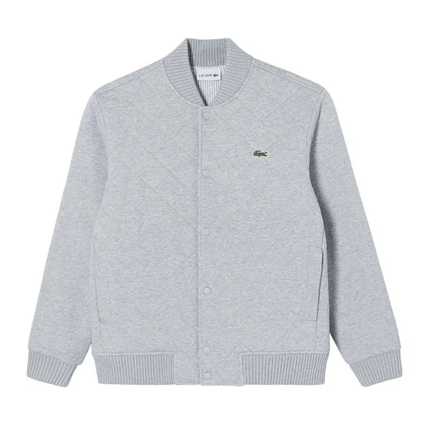 Áo Bomber Nam Lacoste Men's Jacket SH780E - CCA Màu Xám Size 3