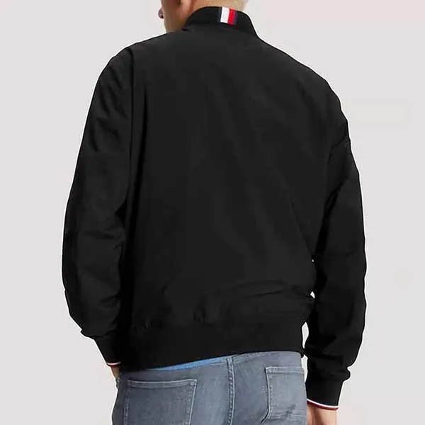 Áo Bomber Nam Tommy Hilfiger Men's Jacket Black 78J9384 Màu Đen Size L