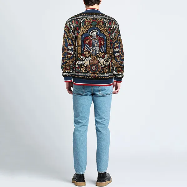 Áo Cardigan Nam Dolce & Gabbana D&G Phối Màu