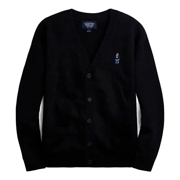 Áo Cardigan WHOAU Steve Vsneck WHCKD4901U Màu Đen - Thời trang - Vua Hàng Hiệu