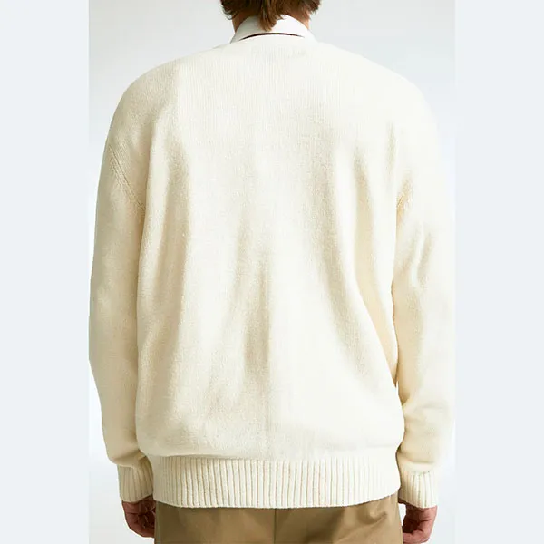 Áo Cardigan WHOAU Steve Vsneck WHCKD4901U Màu Trắng Be - Thời trang - Vua Hàng Hiệu