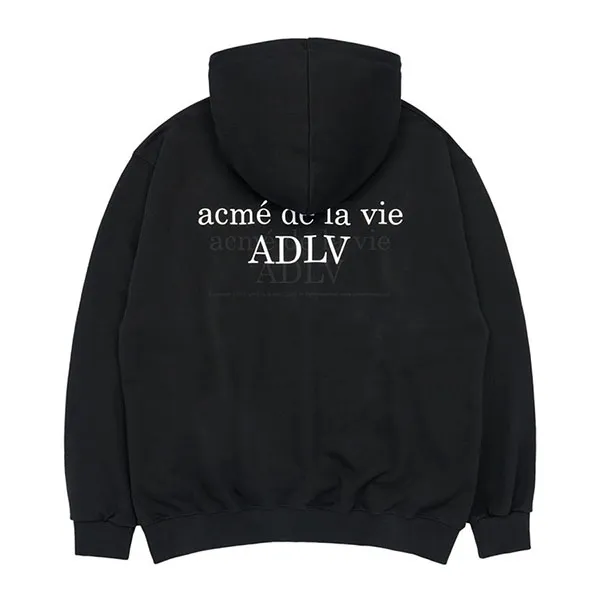 Áo Hoodie Acmé De La Vie ADLV Baby Face Dtp Pray Girl Màu Đen Size 1