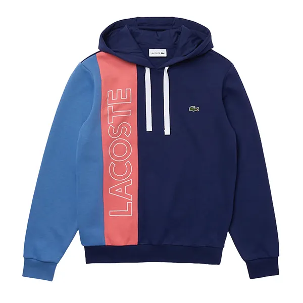 Áo Hoodie Lacoste Hooded Lettered Colourblock Fleece SH0178-51 Phối Màu