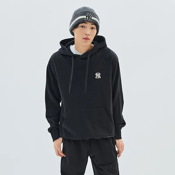 Áo Hoodie MLB Cube Monogram Big Lux Overfit New York Yankees 3AHDM0334-50BKS Màu Đen - Thời trang - Vua Hàng Hiệu