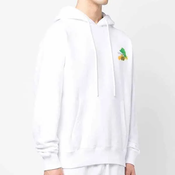 Áo Hoodie Nam Off - White Brush Arr Slim CSP-OMBB097S23FLE0040184 Màu Trắng