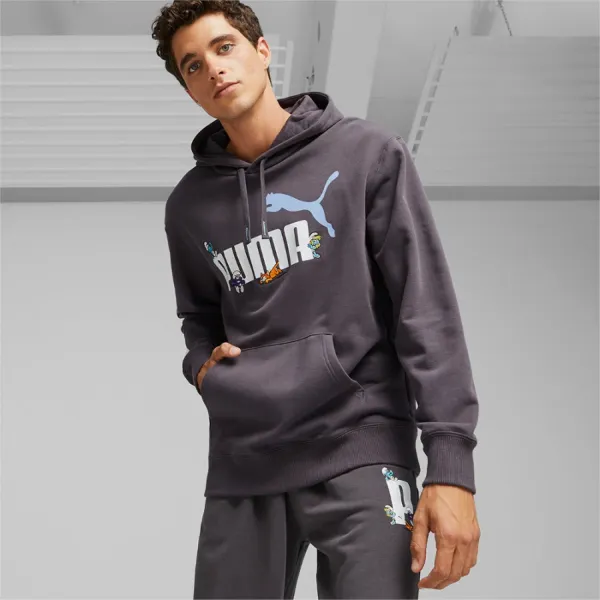 Áo Hoodie Nam Puma X The Smurfs Graphic 62219113 Màu Xám Đậm